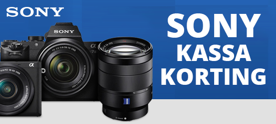 Bekijk alle Sony kassakorting acties!