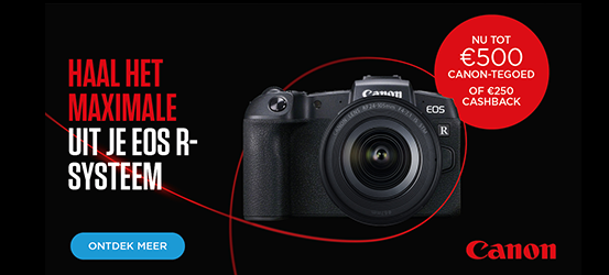 Canon EOS R Promotie