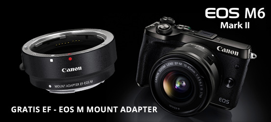 Gratis Canon EF - EOS M Adapter