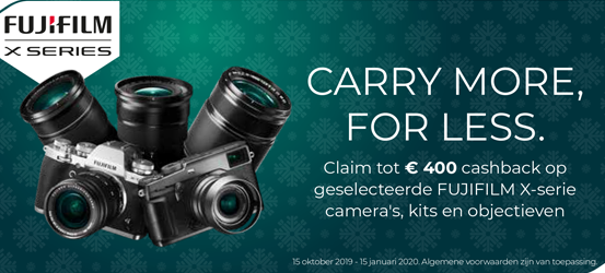 Fujifilm Winter Cashback