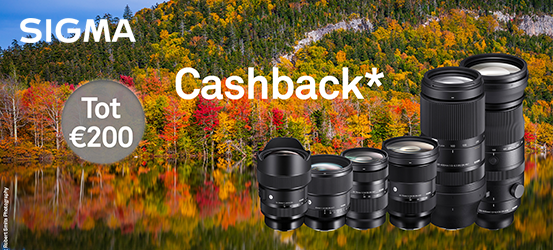 Sigma Cashback actie