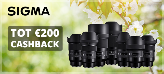 Sigma Lente Cashback