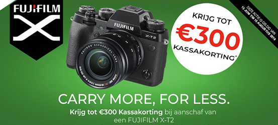 Fujifilm X-T2 Kassakorting