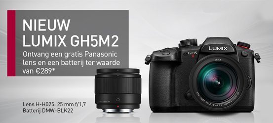 Panasonic Lumix GH5 Mark II Promotie
