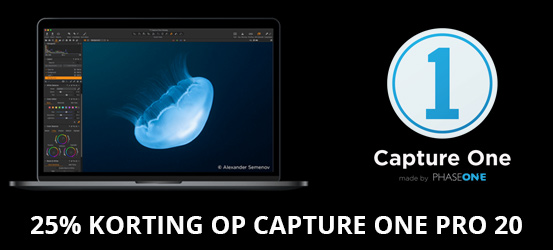 25% korting op Capture One Pro 20