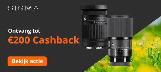 Sigma lente cashback