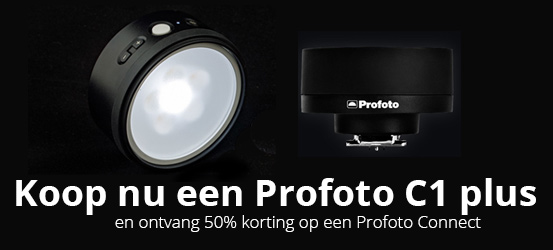 50% korting op de Profoto Connect