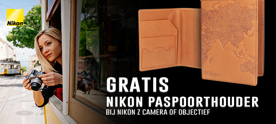 Gratis Nikon Z paspoorthouder