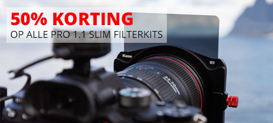 50% KORTING OP KASE PRO FILTERKITS