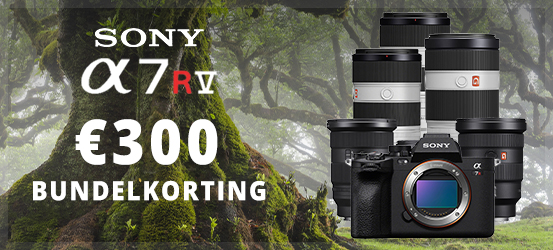 Sony A7R V €300 Bundelkorting