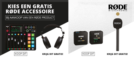 Rode accessoire promotie
