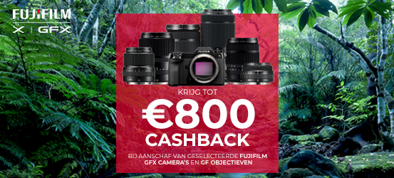 Fujifilm GFX Zomerpromotie