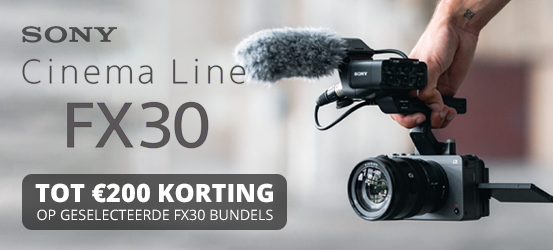 Sony FX30 Bundelactie