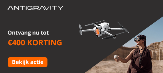 Antigravity drone pomotie