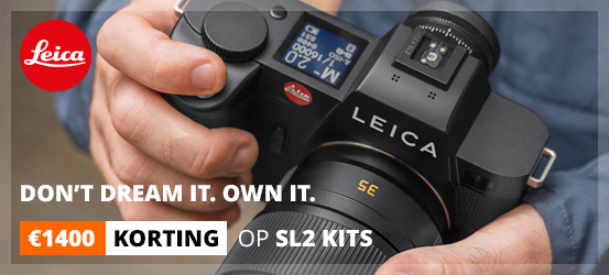 €1400 korting op Leica SL2 kits