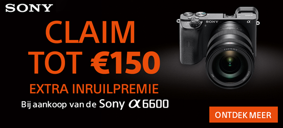 Sony A6600 Inruilactie