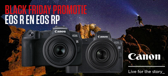 Canon EOS R & RP Promotie