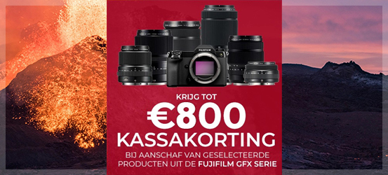 Fujifilm GFX Zomerpromotie