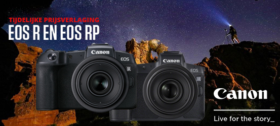 Canon EOS R & RP Promotie