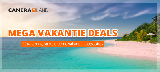 MEGA VAKANTIE DEALS - 20% KORTING