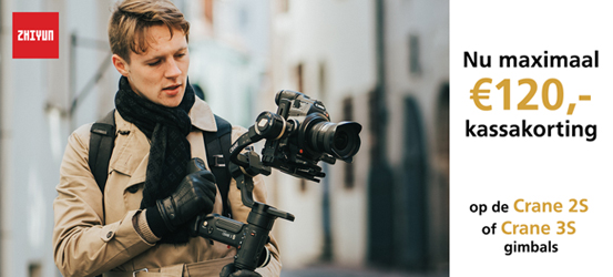 Zhiyun Kassakorting promotie