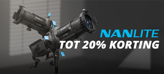 Tot 20% korting op Nanlite