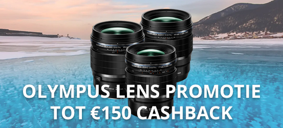 Olympus lenzen promotie
