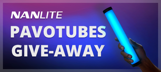 Nanlite Pavotubes give-away actie