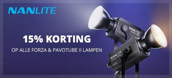 Nanlite Forza & Pavotube promotie