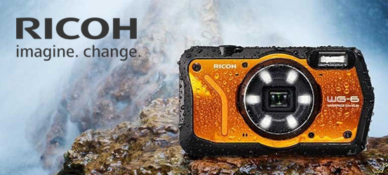 €50 korting op een Ricoh WG-6