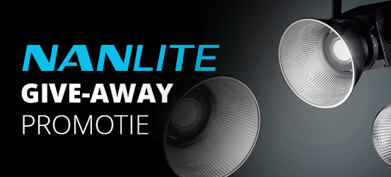 Nanlite Studio Lampen Give Away Promotie