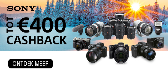 Sony lens & camera Cashback