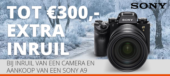 Sony A9 inruilactie
