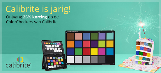 Calibrite Verjaardag promotie