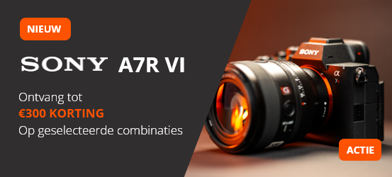 Sony A7R VI introductie promotie