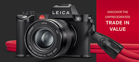 Extra inruilkorting bij een Leica SL2 of SL2-S