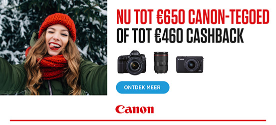 Canon Winter Promotie 2018