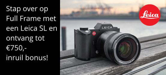Leica SL Systeem Promotie - Tot €750,- Inruil Bonus