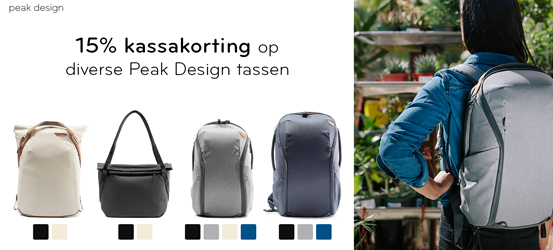 Peack Design Promotion - 15% korting
