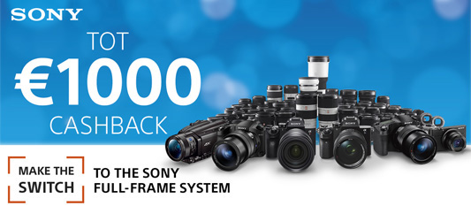 Sony Cashback & Trade-In voorjaar