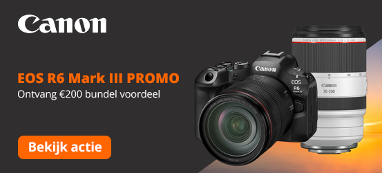 Canon EOS R6 Mark III Bundel Promotie