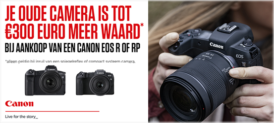 Canon EOS R & RP Inruilactie