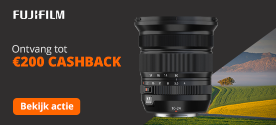 Fujifilm Lente Cashback