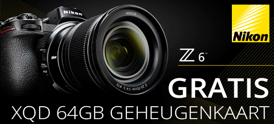 Gratis XQD 64GB geheugenkaart