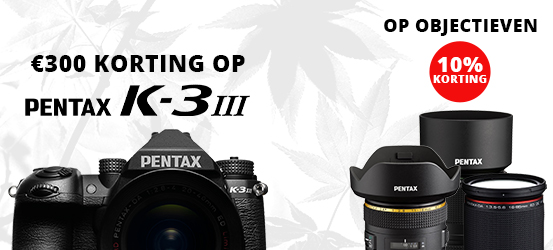 Pentax Eindejaarspromotie