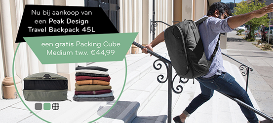 Peak Design Travel Backpack Promotie