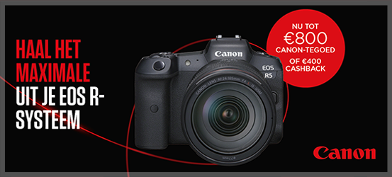Canon EOS R Promotie