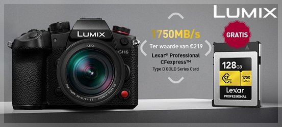 Lumix GH6 Early Bird promotie