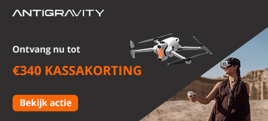 Antigravity drone pomotie