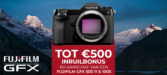Fujifilm GFX Trade-in Promotie